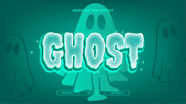 Horror vibes 3D editable text effect design