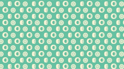 Vector seamless car automobiles parts pattern