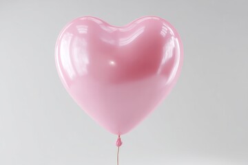 Pink heart-shaped balloon (1)