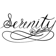 Elegant hand-drawn vector art with a calligraphic heart and floral ornamentation, a decorative love symbol for your design projects
