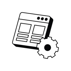 Content Optimization Vector icon
