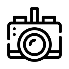 Camera line icon