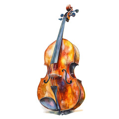 Fototapeta premium Tuner, watercolor vector, isolated on a white background.