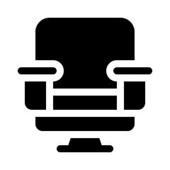 Seat glyph icon