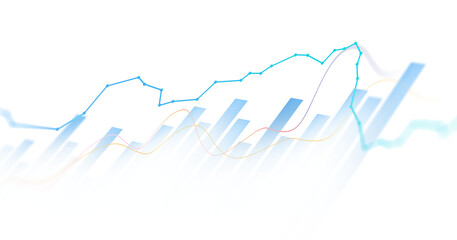 Trade business analytics graph and financial chart.	
Transparent or png stock market investment trading graph growth.