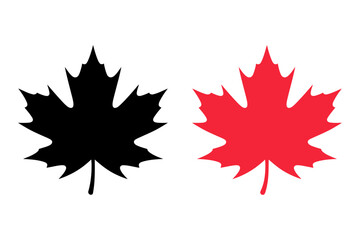 Two black magnifying glass icons on a white background