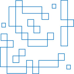 Tech Geometric Pattern