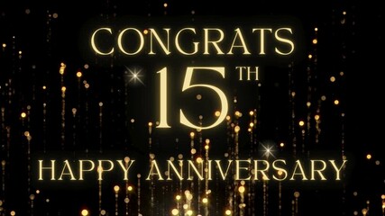 Happy 15 year anniversary