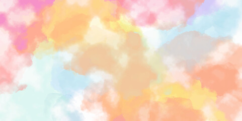 seamless watercolor paper texture A serene watercolor background overlay featuring soft pastel hues of blue, pink, mimicking a watercolor painting suitable for a variety	