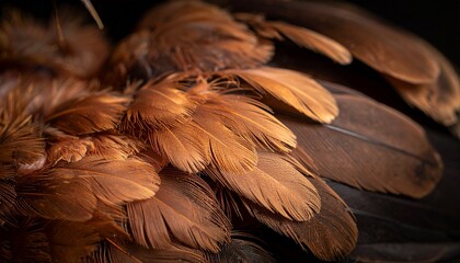 Macro of Baby Bird Wing