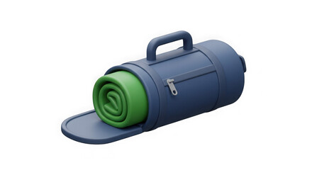 Portable Travel Blanket Case: Rolled Blanket in Carry Bag - Perfect for Outdoor Adventures