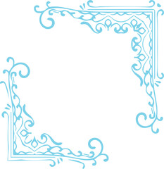 Beautiful flower art and mandala vector design