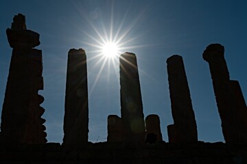 The Temple of Juno (Tempio di Giunone) was built in the 5th century BC in the Valley of the...