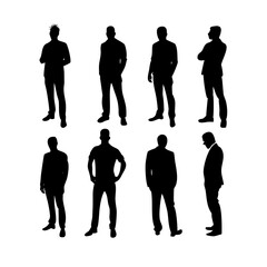 business people silhouettes
