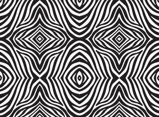 Obraz premium High resolution zebra print design for fashion and textile