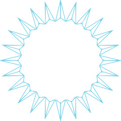 Beautiful flower art and mandala vector design