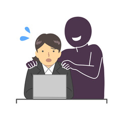 ハラスメントイラスト