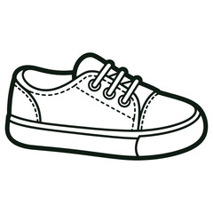 sneakers vector illustration