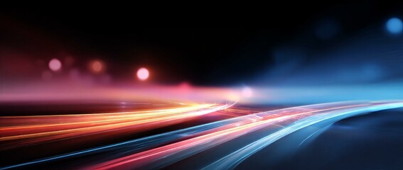 Abstract Dynamic Light Trails