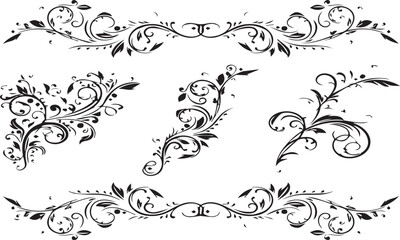 Beautiful flower art and mandala vector design