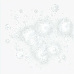 Abstract Soap Bubbles Background Design