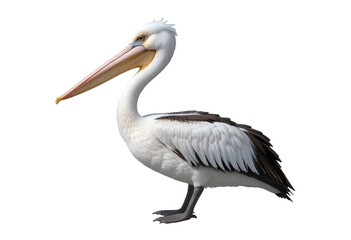 Obraz premium High-Resolution Pelican Isolated on Transparent Background.