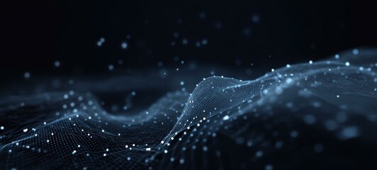 Abstract Digital Waveform Visualization