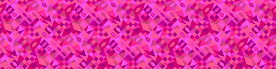 Multicolored horizontal diagonal geometric pattern background design