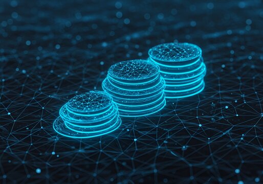 Data clusters growing layer by layer like accrual in cloud storage systems