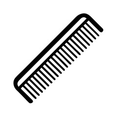 Vector illustration of comb, isolated on white background