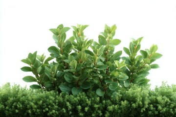 Green Plants Border Design