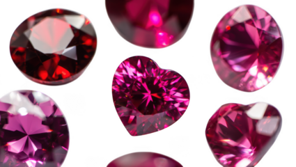Radiant Red Gems