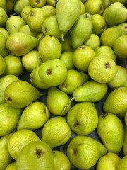fresh green apples