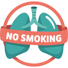 No Smoking Sign for Lung Health