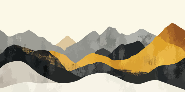 Abstract Mountain Range (3)