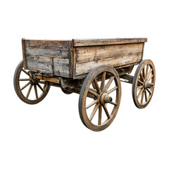 Antique Wooden Farm Wagon Rustic Charm and History