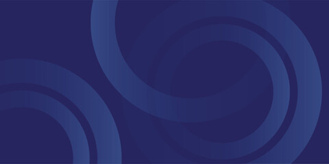 Abstract blue glowing geometric lines on dark blue background. vektor illustration