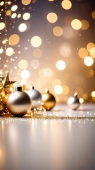 Festive celebration with ornaments holiday decor photography indoor close-up christmas spirit