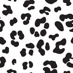 seamless texture of animal footprints