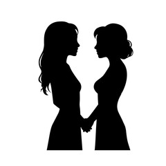 Illustration of couples vector