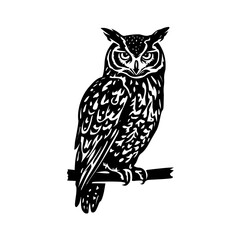 owl on a branch