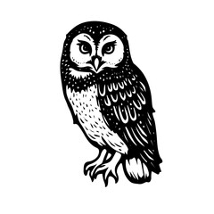 owl on a branch