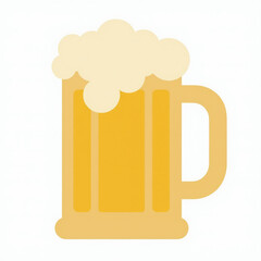 Beer Mug Emoji — 3D Frothy Pint Glass Icon