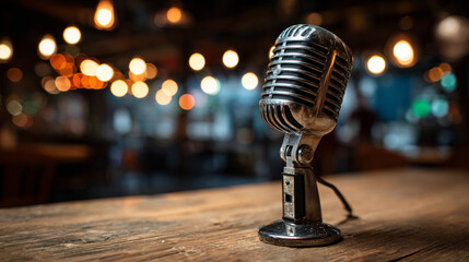 Vintage Microphone: A Night at the Jazz Club