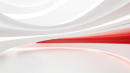 Abstract flowing white background with glowing vibrant resembling waves  futuristic architecture space creating a serene and modern aesthetic