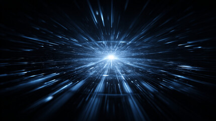 Stunning Blue Light Burst: Abstract Background Texture for Design Projects