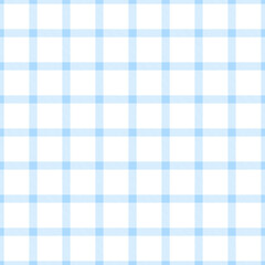Fabric pattern,  blue and white checkered pattern, gift wrapping paper , seamless pattern 