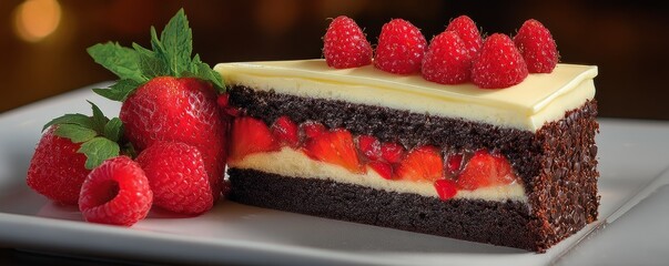 Decadent Chocolate Raspberry Cake: A Culinary Delight