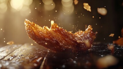 Crispy Fried Food: Golden Texture & Delicious Detail