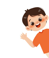 Happy kid illustrations 